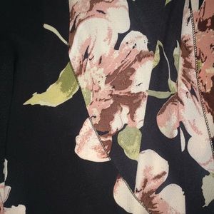 flower sleeveless vest